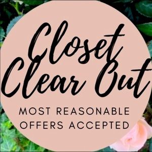 Closet Clear Out!!!